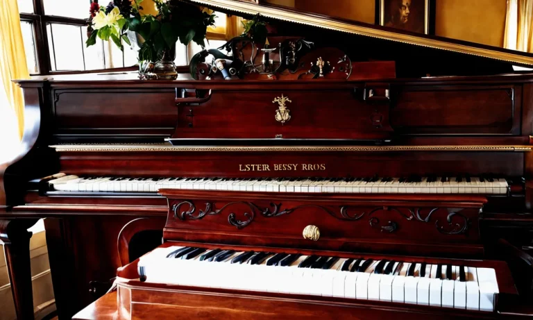All About The Lester Betsy Ross Spinet Piano