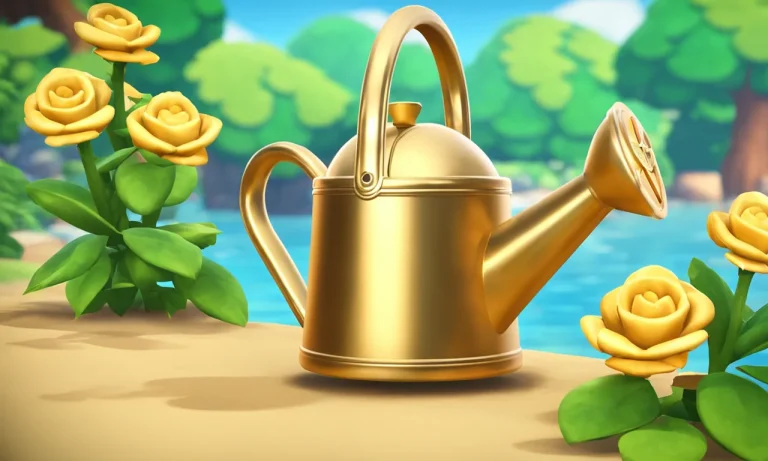 How To Get The Golden Watering Can In Animal Crossing: New Horizons