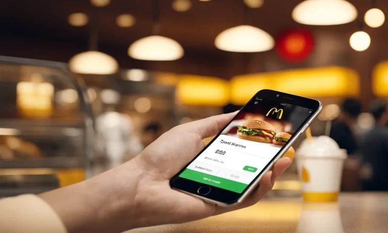 Can You Pay With Cash On The Mcdonald’S App?