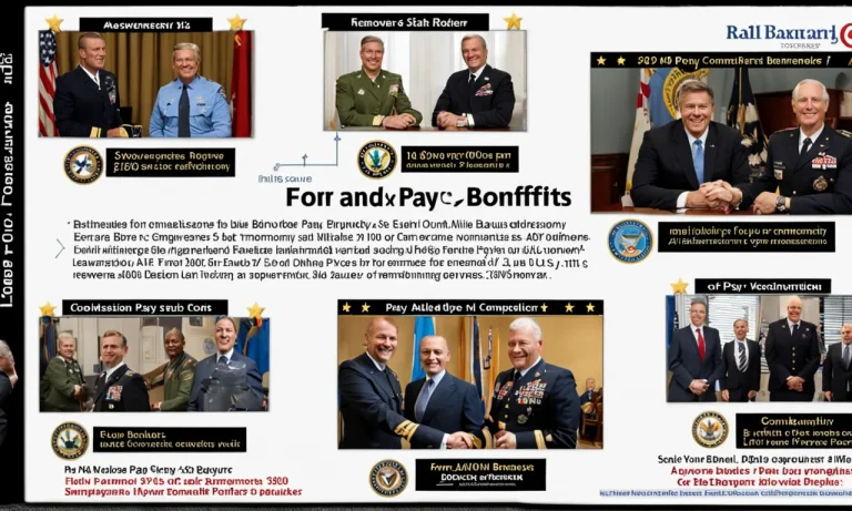 Four Star Generals Pay: Salary And Benefits Of Top U.S. Military Leaders