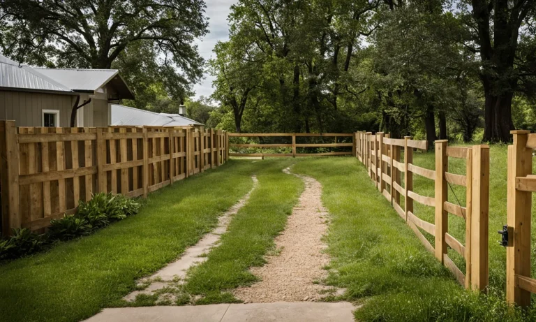 What To Do When Your Neighbor Won’T Pay For Half Of A Shared Fence In Texas