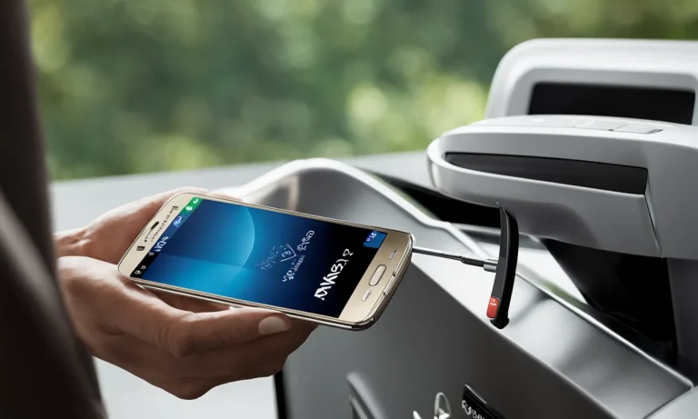 Using Samsung Pay On The Galaxy S5 Smartphone