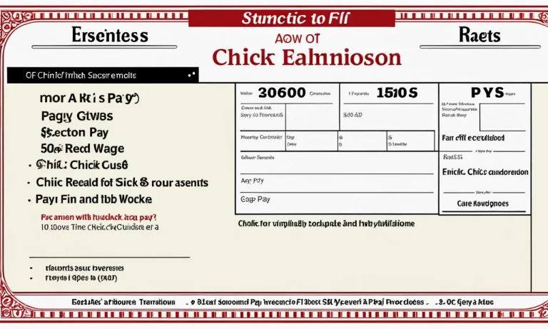 A Detailed Guide On Chick-Fil-A Employee Pay Stubs