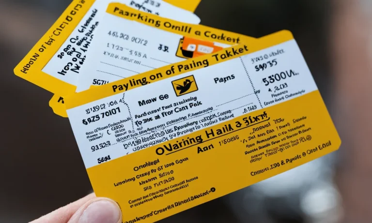 How To Pay A Parking Ticket In Cambridge, Ma