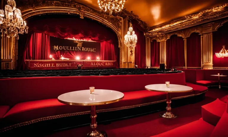 A Guide To Moulin Rouge’S Can Can Seating And Best Views
