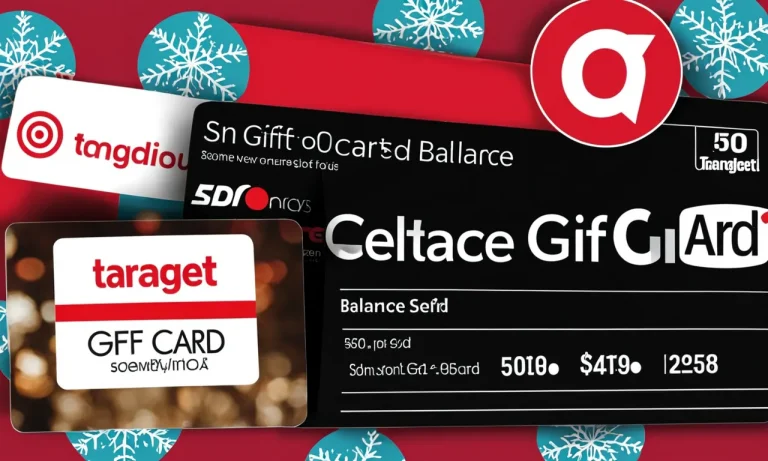 Why Did My Target Gift Card Balance Disappear?