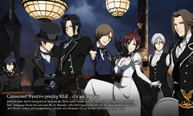 Is Black Butler A Good Anime? An In-Depth Look