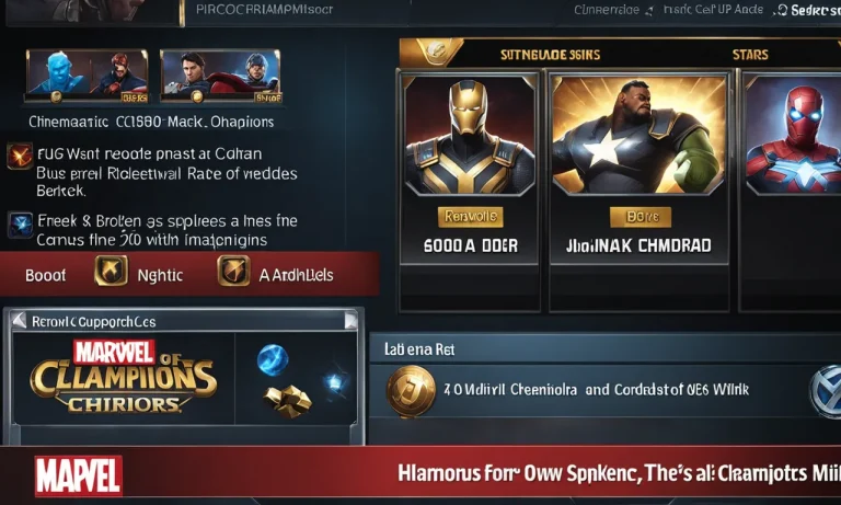 Marvel Contest Of Champions Cards: A Complete Guide