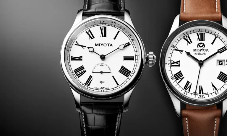Miyota 8215 Vs 8315 Watch Movements: Which Is Better?
