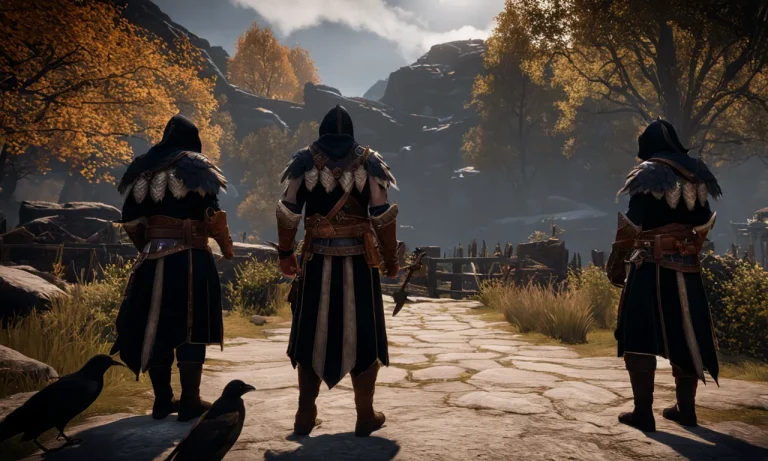 Raven Clan Armor Fully Upgraded In Assassin’S Creed Valhalla