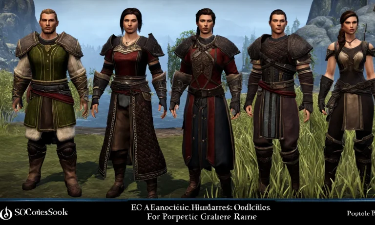 A Comprehensive Guide To Eso Cosmetic Pack Hairstyles